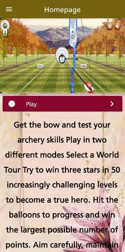 Play ARCHERY TOUR  and enjoy ARCHERY TOUR with UptoPlay