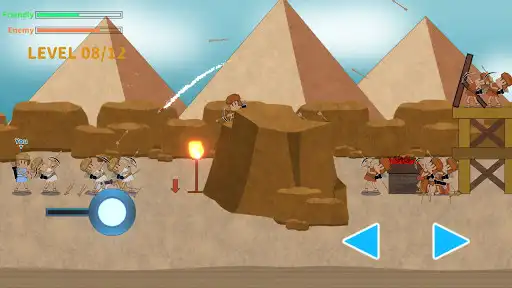 Play Archery Wars -Fight with a bow and arrow!-  and enjoy Archery Wars -Fight with a bow and arrow!- with UptoPlay