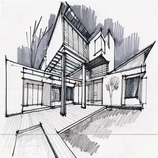Play Architectural Sketches as an online game Architectural Sketches with UptoPlay