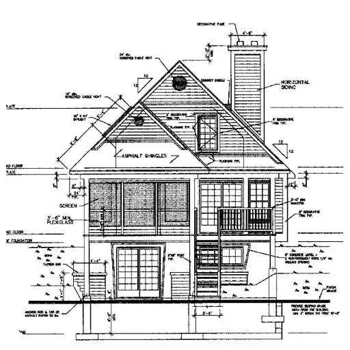Free play online Architecture House Drawing APK