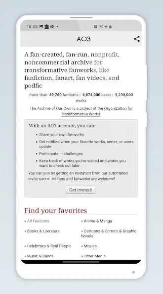 Play Archive Reader AO3 App and enjoy Archive Reader AO3 App with UptoPlay Play Archive Reader AO3 App and enjoy Archive Reader AO3 App with UptoPlay