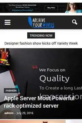 Play Archive Your Words