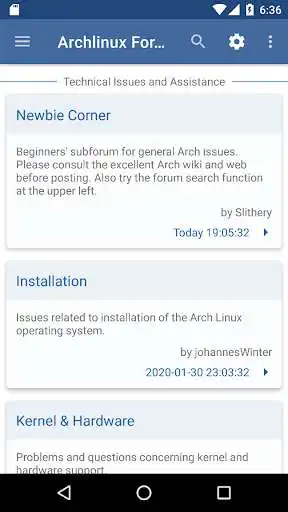 Play Archlinux Forums  and enjoy Archlinux Forums with UptoPlay
