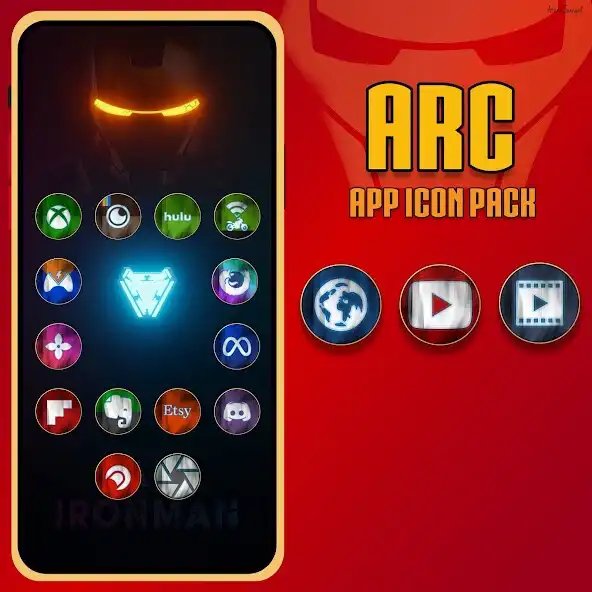 Play Arc - Icon Pack  and enjoy Arc - Icon Pack with UptoPlay