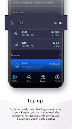 Play Arc Invest Beta as an online game Arc Invest Beta with UptoPlay