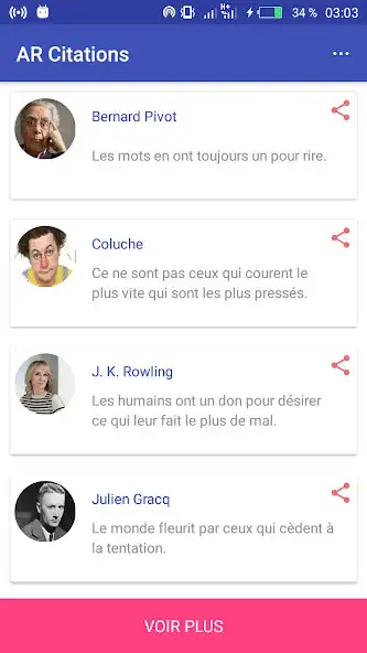 Play AR Citations dauteur dAfrique et du monde  and enjoy AR Citations dauteur dAfrique et du monde with UptoPlay