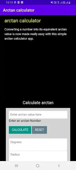 Play Arctan calculator as an online game Arctan calculator with UptoPlay