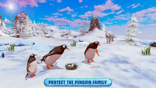 Play Arctic Penguin Bird Simulator as an online game Arctic Penguin Bird Simulator with UptoPlay