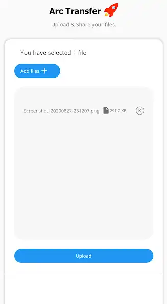 Play Arc Transfer - Upload  Share your files as an online game Arc Transfer - Upload  Share your files with UptoPlay