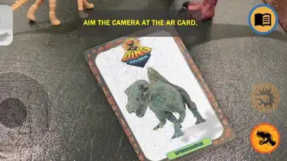 Play AR DINO EXPLORERS as an online game AR DINO EXPLORERS with UptoPlay