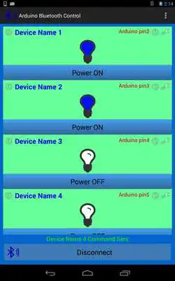Play Arduino Bluetooth Control