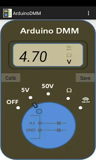 Play APK Arduino Digital Multimeter Lt  and enjoy Arduino Digital Multimeter Lt with UptoPlay com.homecompany.arduinometer_lite