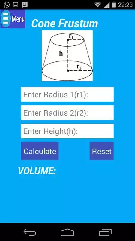 Play Area and Volume Calculator