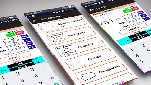 Play Area Calculator  and enjoy Area Calculator with UptoPlay