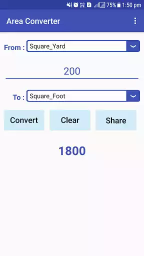 Play Area Converter  and enjoy Area Converter with UptoPlay