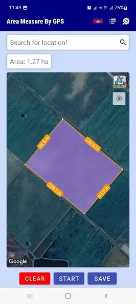 Play Area Measure By GPS as an online game Area Measure By GPS with UptoPlay
