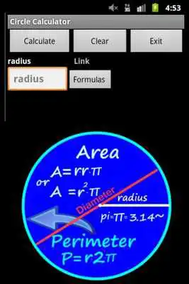 Play Area of a circle  and enjoy Area of a circle with UptoPlay