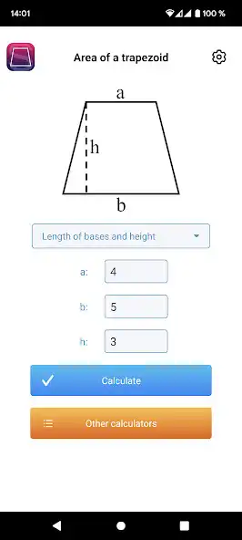 Play Area of a trapezoid  and enjoy Area of a trapezoid with UptoPlay