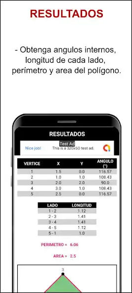Play Area Poligono coordenadas as an online game Area Poligono coordenadas with UptoPlay