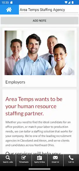 Play Area Temps Staffing Agency as an online game Area Temps Staffing Agency with UptoPlay