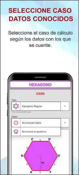 Play Area y Perimetro de Poligonos as an online game Area y Perimetro de Poligonos with UptoPlay