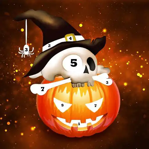 Play Arena Halloween Color by Number - Paint by Number APK