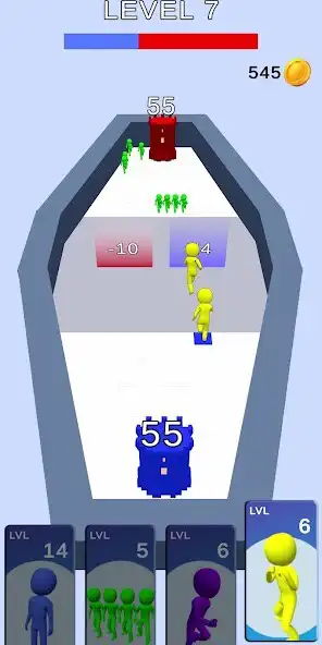 Play ARENA - WAR OF CLONES 3D as an online game ARENA - WAR OF CLONES 3D with UptoPlay