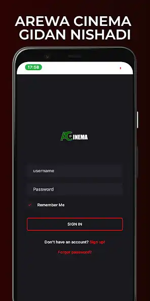 Play Arewa Cinema Lite as an online game Arewa Cinema Lite with UptoPlay