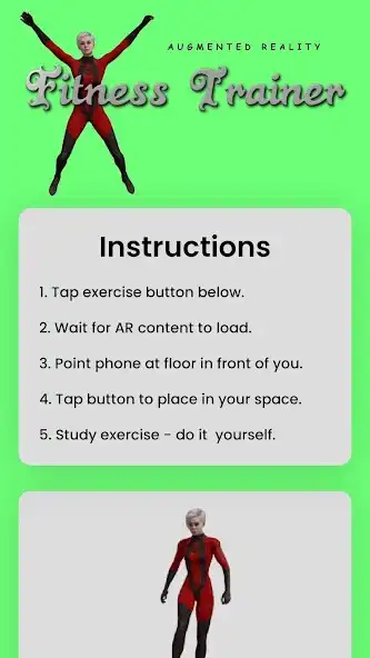 Play AR Fitness Trainer  and enjoy AR Fitness Trainer with UptoPlay