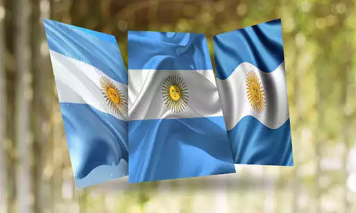 Play Argentina Flag Wallpaper