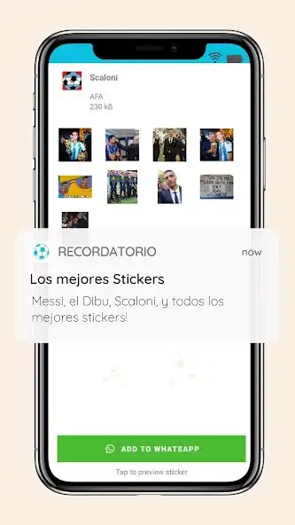 Play Argentina Football Stickers as an online game Argentina Football Stickers with UptoPlay