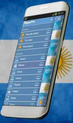 Play Argentina Music Player Skin
