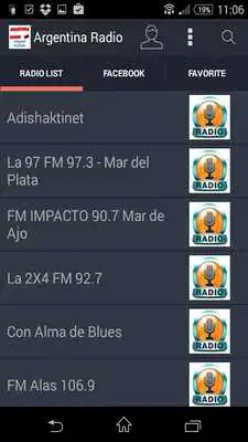 Play Argentina Radio - Estaciones