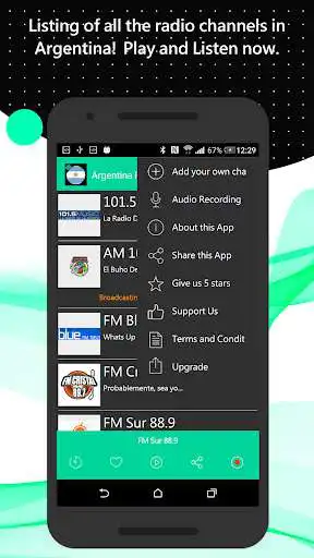 Play Argentina Radio World as an online game Argentina Radio World with UptoPlay