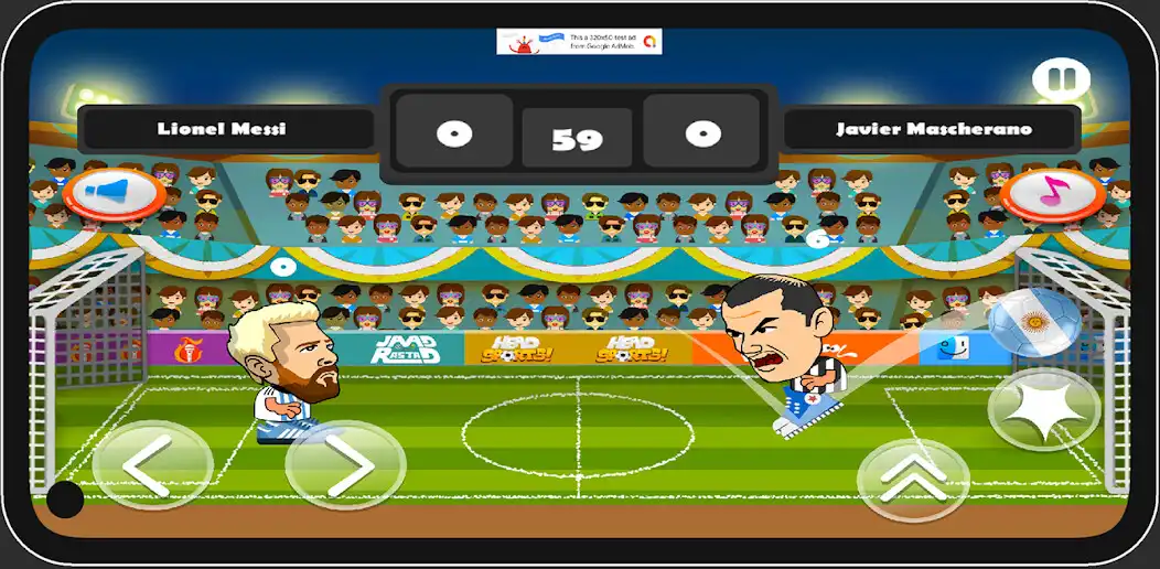 Play Argentina Soccer Pro! as an online game Argentina Soccer Pro! with UptoPlay