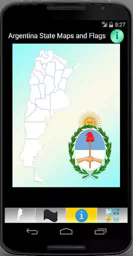 Play APK Argentina State Maps and Flags  and enjoy Argentina State Maps and Flags with UptoPlay com.ralphdmello.states.argentina
