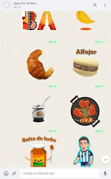 Play Argentina Stickers Animados as an online game Argentina Stickers Animados with UptoPlay