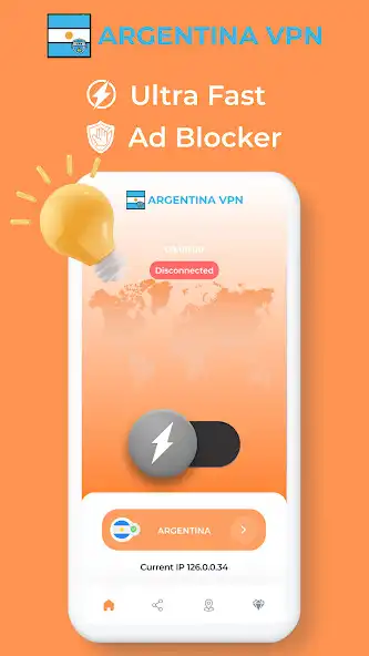 Play Argentina VPN - Private Proxy as an online game Argentina VPN - Private Proxy with UptoPlay