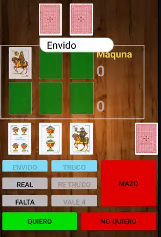 Play Argentine trick(Truco Master)