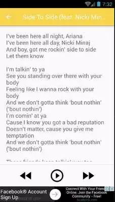 Play Ariana Grande SongsLyrics
