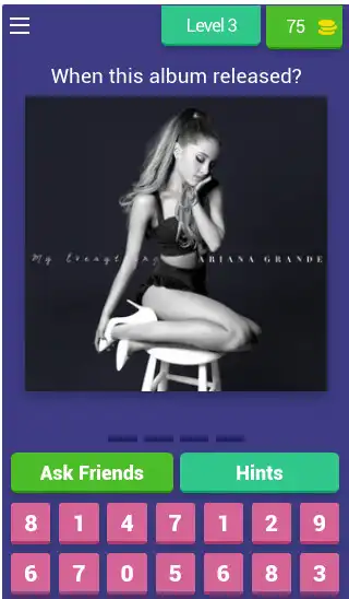 Play Ariana Grande Trivia  and enjoy Ariana Grande Trivia with UptoPlay