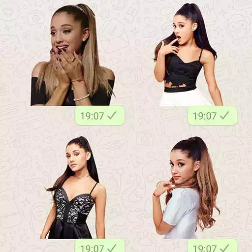 Play Ariana Grande WAStickerApps : Stickers 4 Whatsapp APK