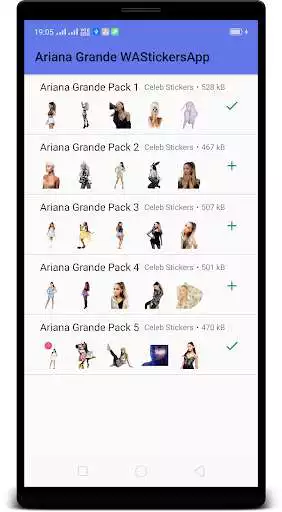 Play Ariana Grande WAStickerApps : Stickers 4 Whatsapp  and enjoy Ariana Grande WAStickerApps : Stickers 4 Whatsapp with UptoPlay
