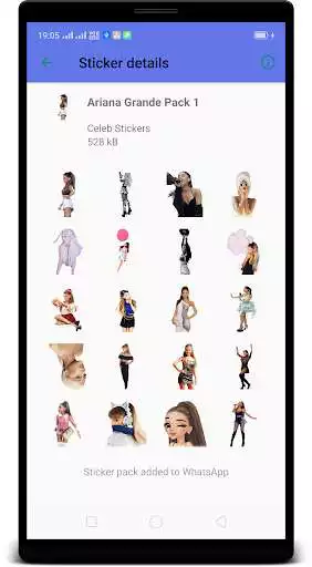 Play Ariana Grande WAStickerApps : Stickers 4 Whatsapp as an online game Ariana Grande WAStickerApps : Stickers 4 Whatsapp with UptoPlay
