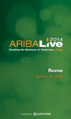 Play Ariba LIVE 2014 Rome
