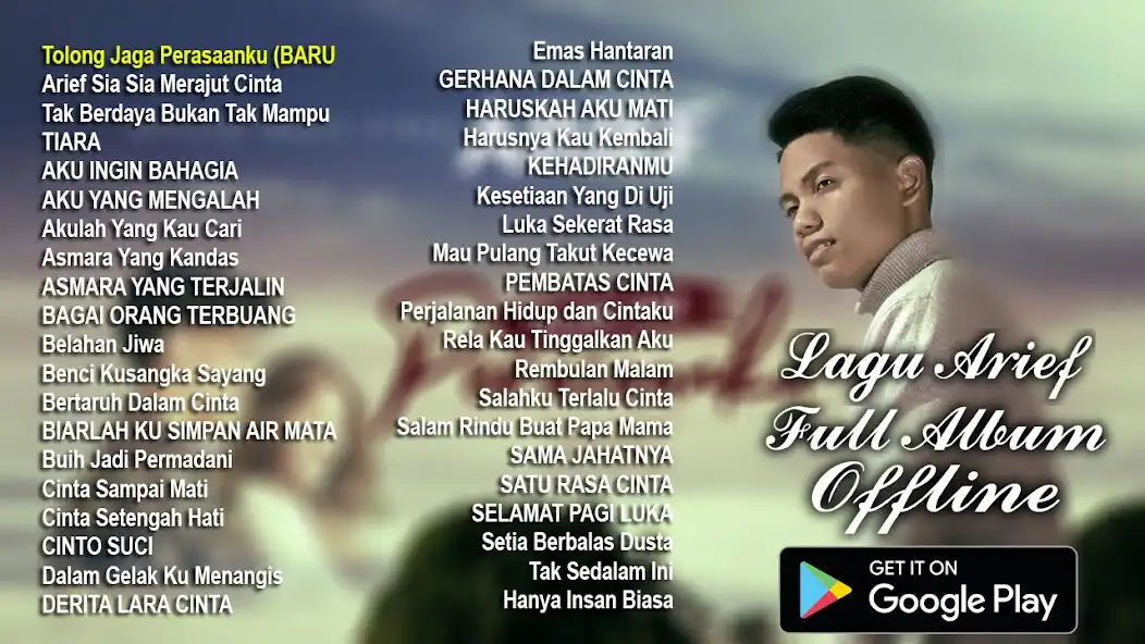 Play Arief Full Album 2023  and enjoy Arief Full Album 2023 with UptoPlay