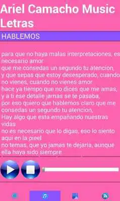Play ARIEL CAMACHO Music Lyrics Play ARIEL CAMACHO Music Lyrics