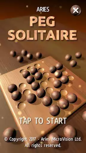 Play Aries Peg Solitaire