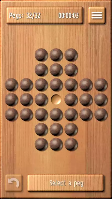 Play Aries Peg Solitaire