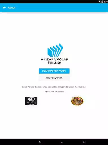 Play Arikara Vocab Builder